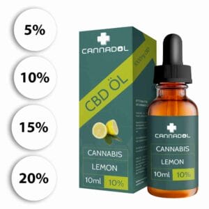 Cannadol Lemon CBD Öl Tropfen