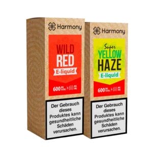 Harmony CBD Liquid 600mg Wild Red/ Yellow Haze
