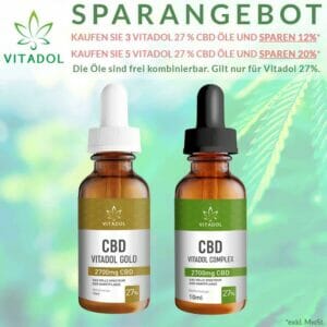 Vitadol Gold CBD Öl 27% 10ml – Bild 4