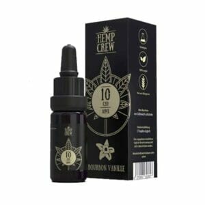 HempCrew CBD Öl 10 % 10ml - Aroma Vanille Zitrone Minze Lavendel – Bild 3