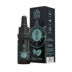 HempCrew CBD Öl 10 % 10ml - Aroma Vanille Zitrone Minze Lavendel – Bild 6