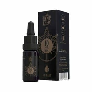 HempCrew CBD Öl 10 % 10ml - Aroma Vanille Zitrone Minze Lavendel – Bild 4
