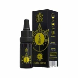 HempCrew CBD Öl 5 % 10ml - Aroma Hanf Lavendel Minze Zitrone Vanille – Bild 6