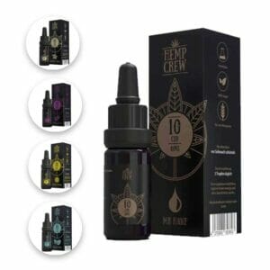 HempCrew CBD Öl 10 % 10ml – mit Aroma.