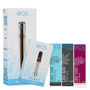 eos Starterset: Eos Vape Pen & Kartusche + 1 CBD Liquid