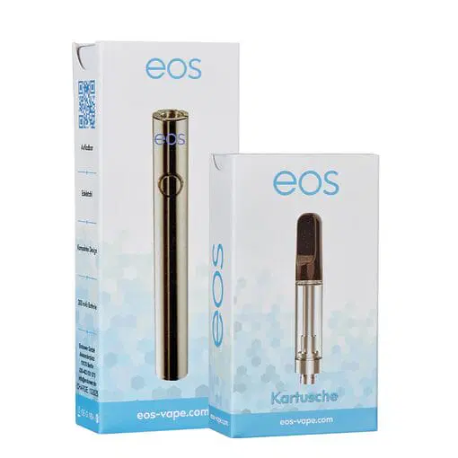 eos CBD Vape Pen Starterset: Batterie + Kartusche | eos starterset 510x510 1 eos Starterset: CBD Vape Pen: Batterie + Kartusche