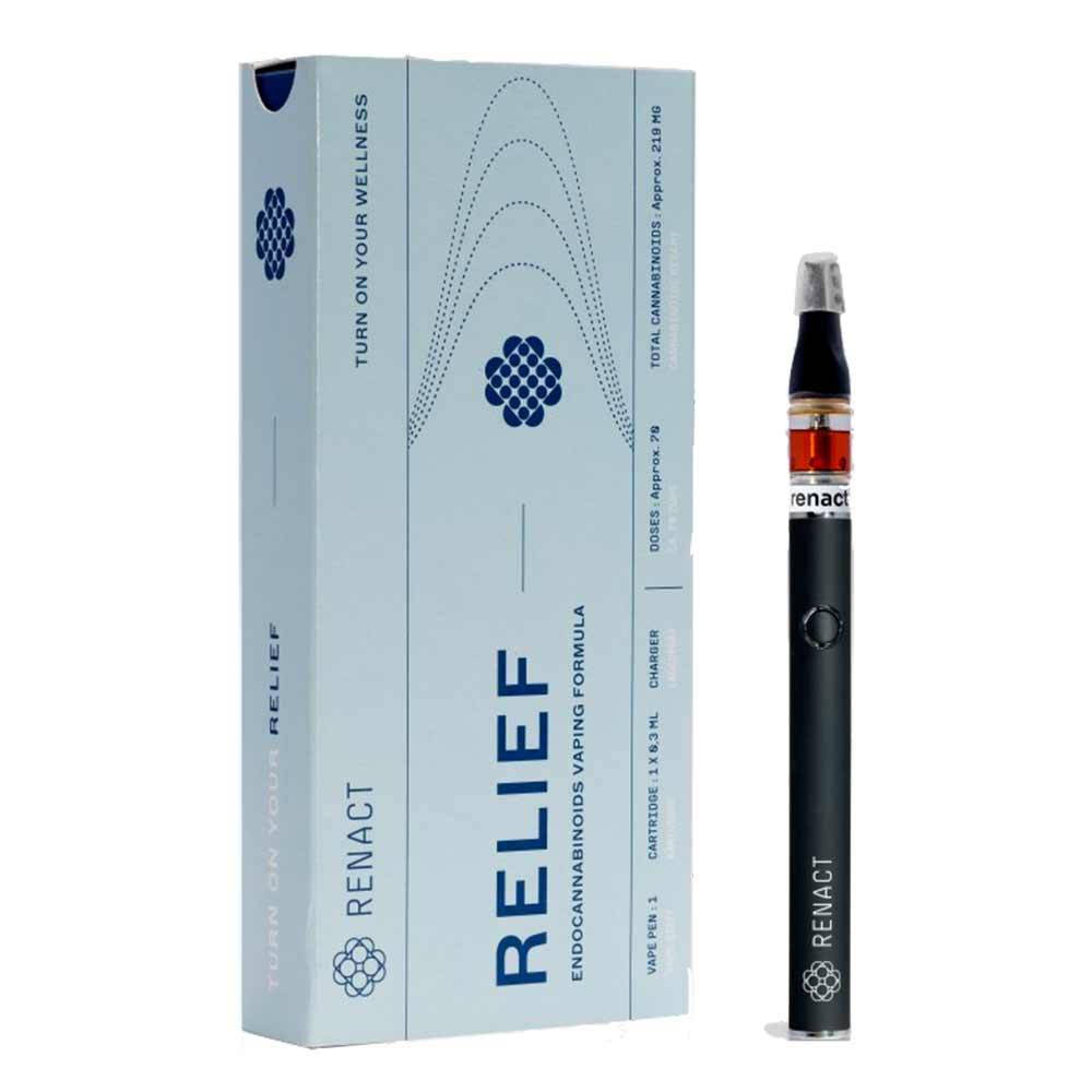 Renact CBD Vape Pen & Extraktkartusche | renact relief Vollspectrum CBD Vape Renact CBD Vape Pen & Extraktkartusche – Bild 5