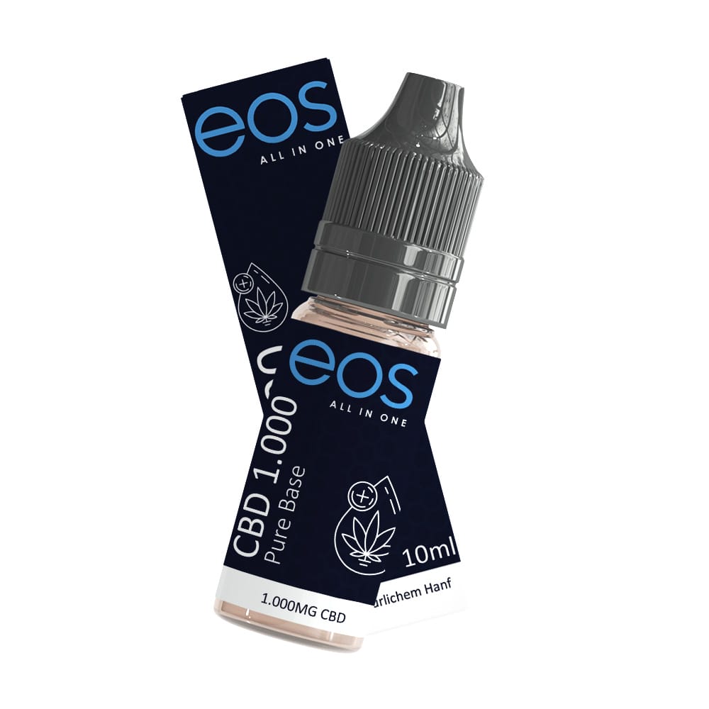 eos Pure Base CBD Liquid 1000mg 10 ml | pure base voreinander eos Pure Base CBD Liquid 1000mg 10 ml – Bild 5