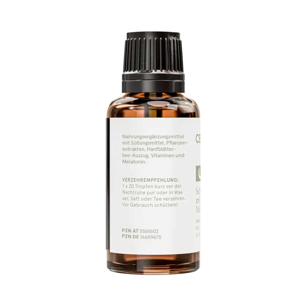CBD VITAL Hanf und Melatonin Schlaftropfen | CBD Vital Schlaftropfen Anwendung CBD VITAL Hanf und Melatonin Schlaftropfen – Bild 4