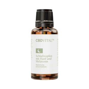 Alternative view of CBD VITAL Hanf und Melatonin Schlaftropfen