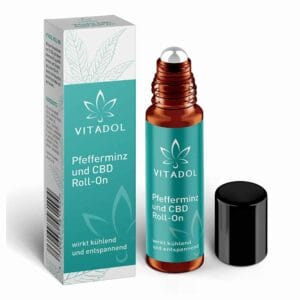 Vitadol Pfefferminz & CBD Kopf Roll-On – Bild 4