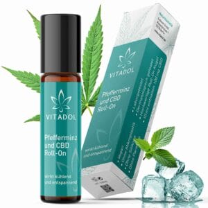 Vitadol Pfefferminz & CBD Kopf Roll-On – Bild 3