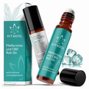 Vitadol Pfefferminz & CBD Kopf Roll-On – Bild 5