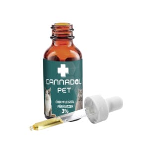 Cannadol Pet 3% Premium CBD Öl für Katzen | Cannadol Cat Dropper Cannadol Pet 3% Premium CBD Öl für Katzen – Bild 3