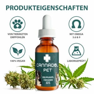 Cannadol Pet 10% Premium CBD Öl für Hunde – Bild 6