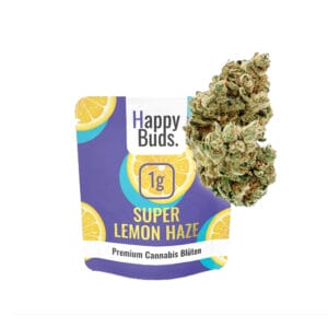 Alternative view of Super Lemon Haze CBD Blüten 1g