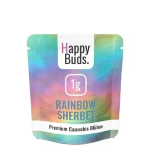 Alternative view of Rainbow Sherbet CBD Blüten 1g
