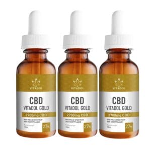 Vitadol Gold 27% CBD Öl Tropfen 3 für 2 Aktion