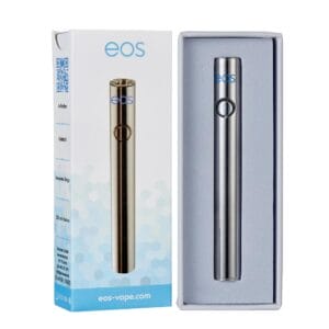 eos Starterset: Vape Pen + 1x CBD Extraktkartusche | eos vape batterie verpackung offen eos Starterset: Vape Pen + 1x CBD Extraktkartusche – Bild 5