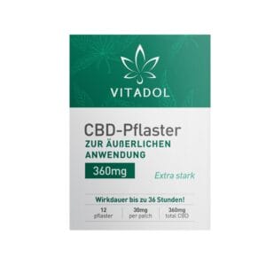 Vitadol CBD Pflaster mit 360mg CBD